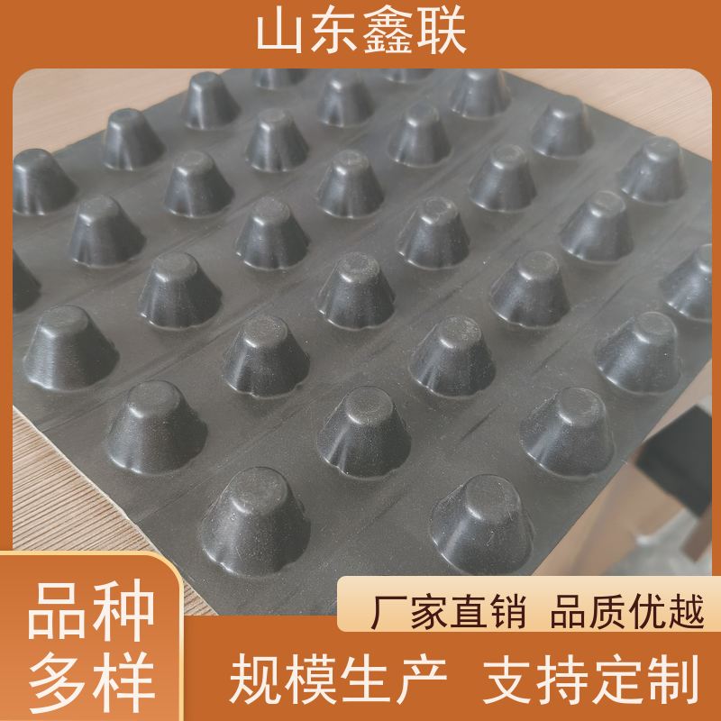 延 边排水板 真实厂家 种植顶板蜂窝型塑料保水排水格片