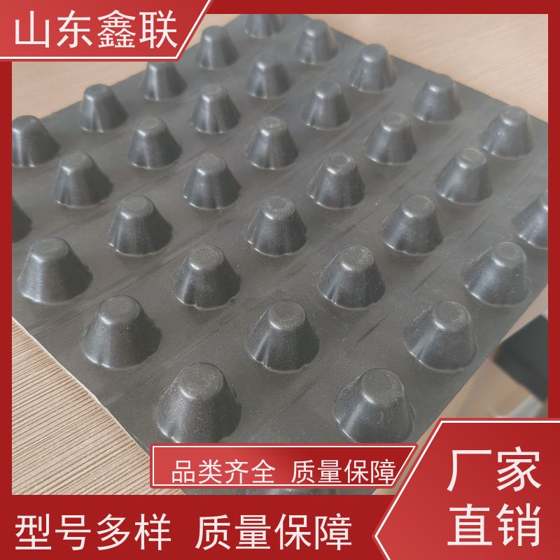 鑫联 聚乙烯排水板 车库耐根穿刺排水层 30高塑料疏水板 20排蓄水板