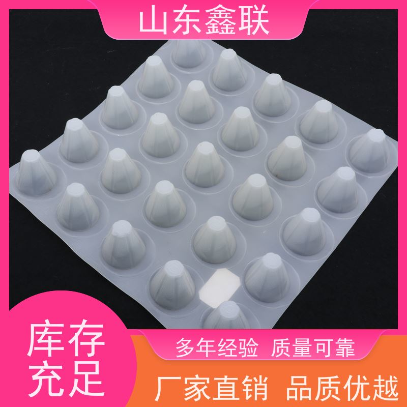 虹吸排水板高分子防护排水异形片自粘土工布海绵城市雨水收集系统