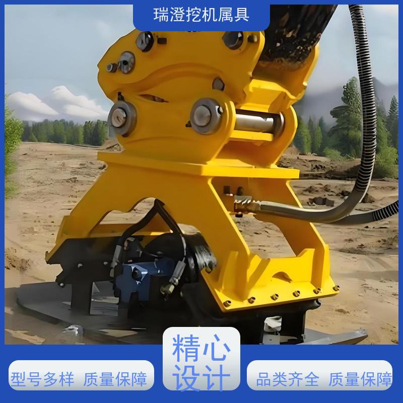瑞澄金属机具 河道护坡 挖机液压平板夯 适应性强 源头厂家