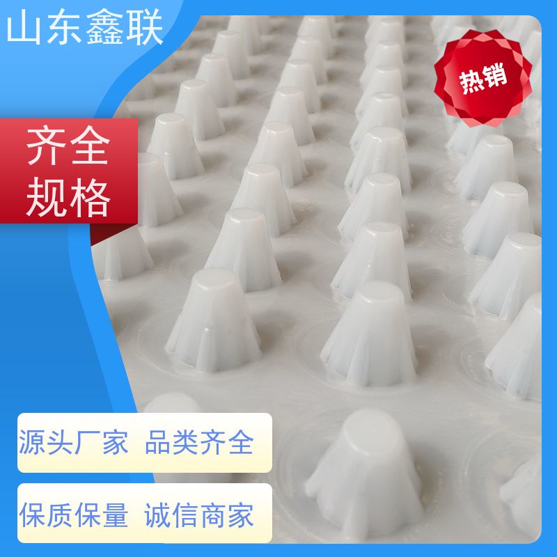凹凸型排蓄水板 国标蓝色HDPE高密度聚乙烯疏水板