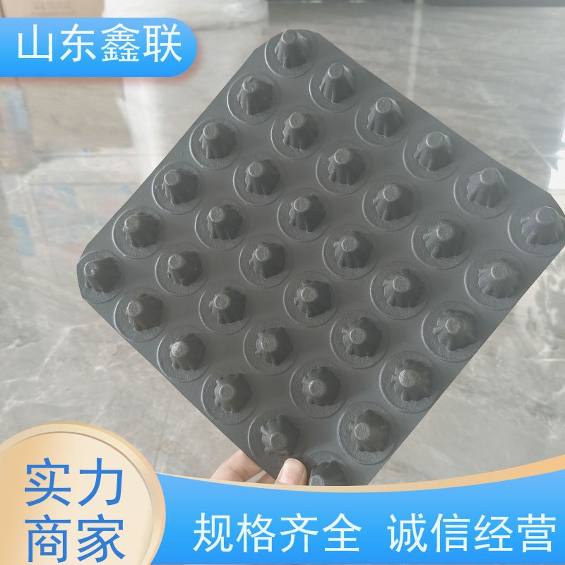塑料蜂窝型排蓄水板 车库顶板覆布抗压凹凸 鑫联新