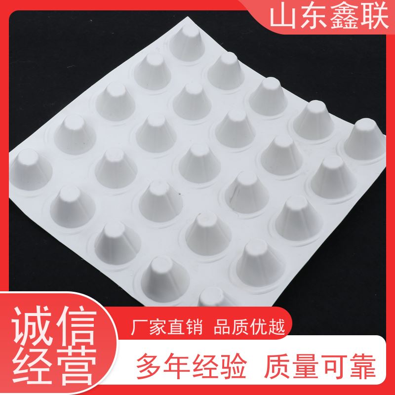 凹凸型塑料排蓄水板厂家供应 30 40高鑫联新 源头工厂