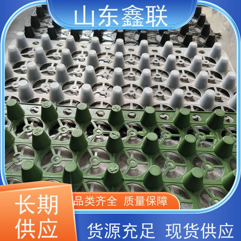 车库顶板塑料凹凸滤水板屋面种植20mm全新料鑫联新 疏水板批发