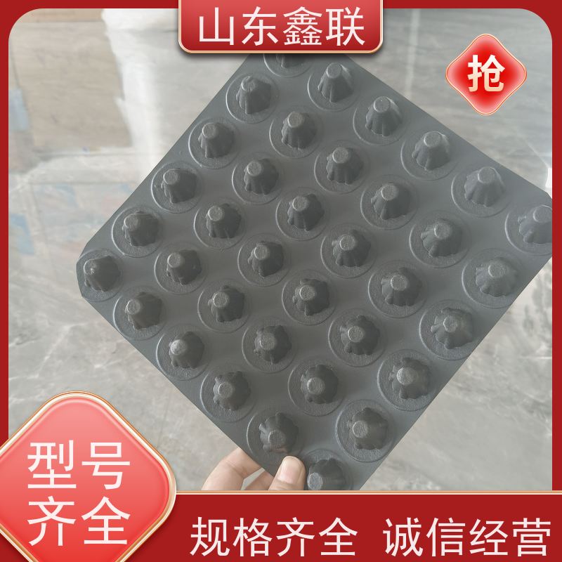 全新料高强度塑料排水板蓄水板 车库顶板虹吸排水收集系统