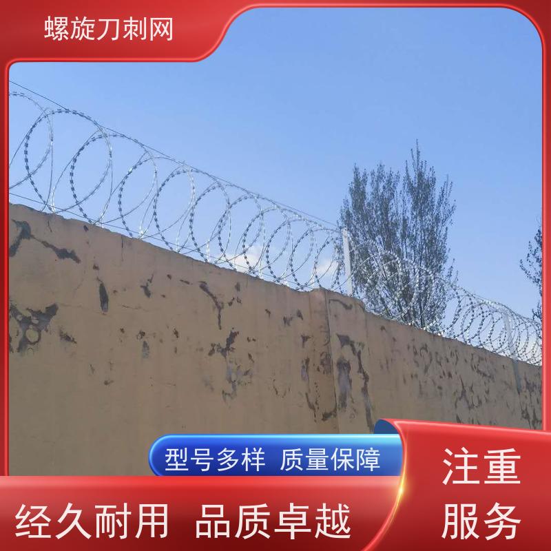 不锈钢滚笼防锈防护网斧行型刀片防爬网围墙刀刺网颜色