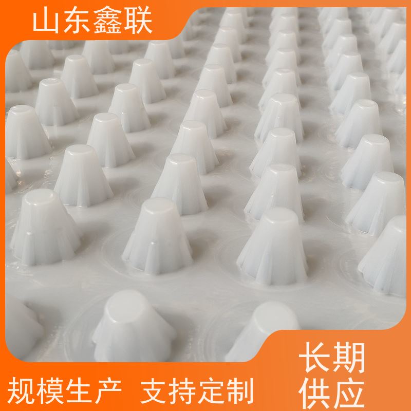 鑫联排水板 H50 H30 圆柱大口杯形外观 耐酸碱排水材料3*10