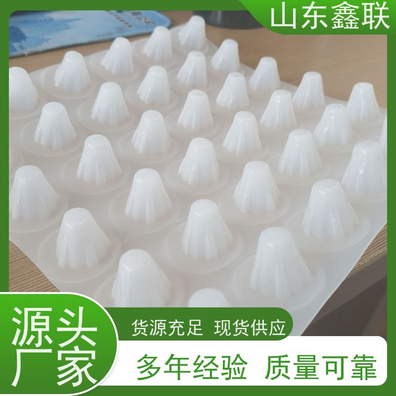 营 口鑫联新厂家 欢迎选购 全新料白色聚乙烯排蓄水层疏水板