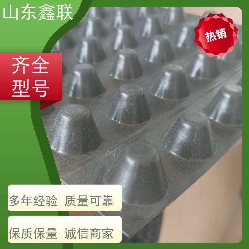 虹吸排水板 车库顶板H14高分子防护排水异形片 鑫联新雨水收集系统