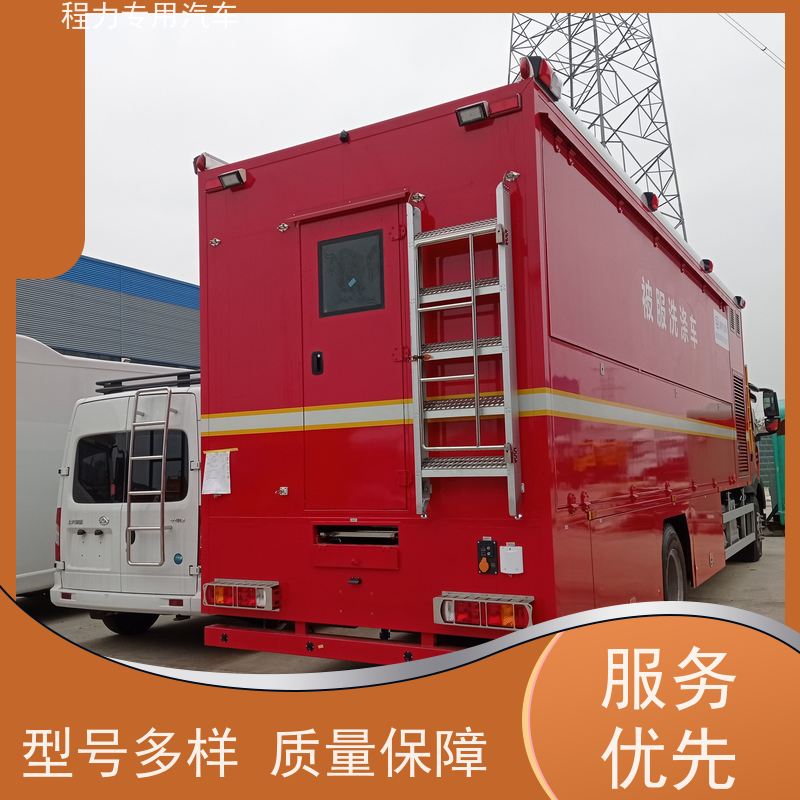 程力桥梁应急指挥车高亮度升降照明系统突发情况现场处置