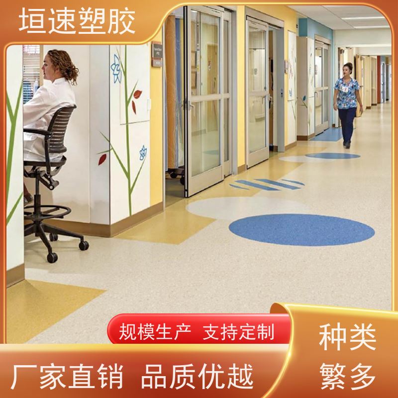 垣速塑胶 塑料地胶 工厂教室地面 室内橡胶卷材地板22一平方 坚固耐用