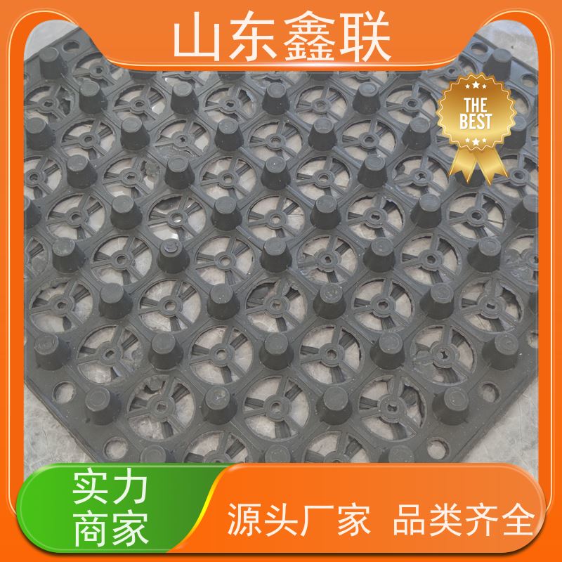 凹凸型塑料排水板 PVC 蓄排 屋顶车库花园疏水滤水阻根绿化