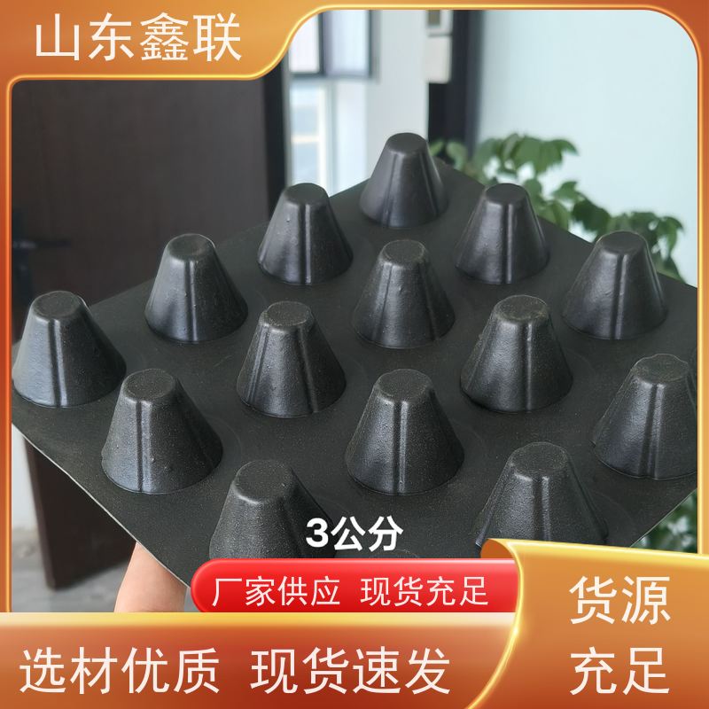 15厚排水板 高密度聚乙烯滤水疏水板 长源规格 H10 15mm