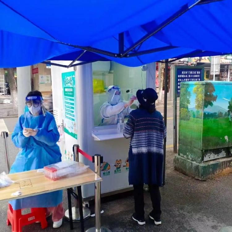 路博LB-3315单双人核酸采样亭 移动式核酸采样工作站