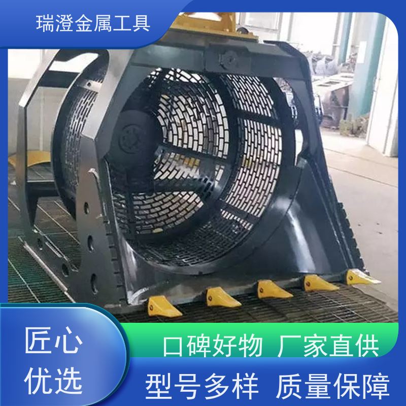 瑞澄挖机属具 矿渣分级 挖掘机滚筒筛 按需定制 严格品控
