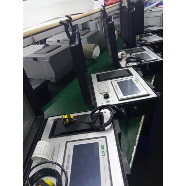 LB-6200便携式明渠流量计巴歇尔槽污流量监测 在线比对验收