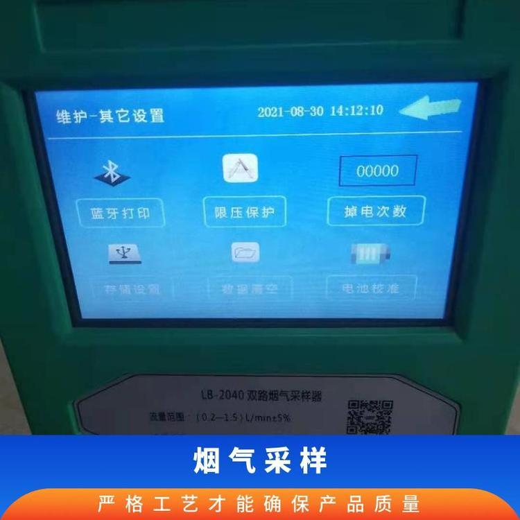 LB-2040智能烟气采样器操作简单携带方便第三方检测仪