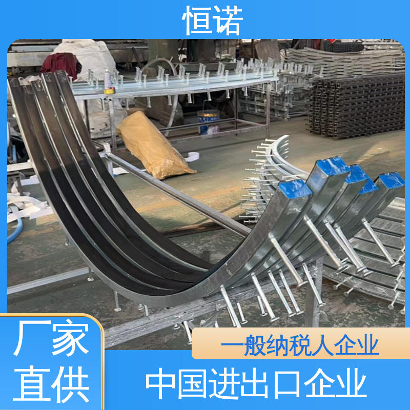 焊接工字钢 生产厂家 弧形接触网预埋槽道 支持异形件定制 恒诺