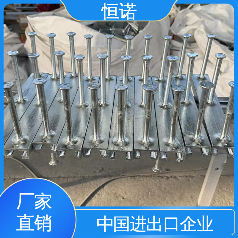 按需定制 热镀锌带齿预埋槽道 焊接工字钢 恒诺