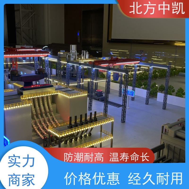 炼钢工艺模型细节清晰可见不易褪色来图定制北方中凯