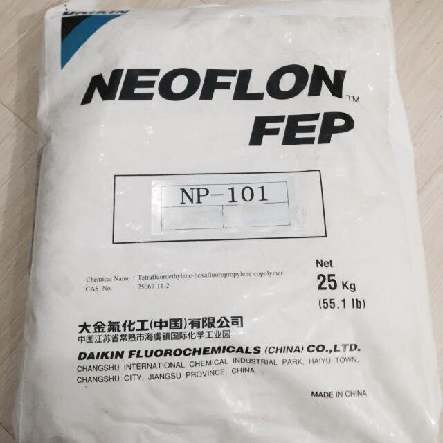 塑胶原料 特氟龙FEP日本大金NP101阻燃V0 管材 挤出级 电线电缆