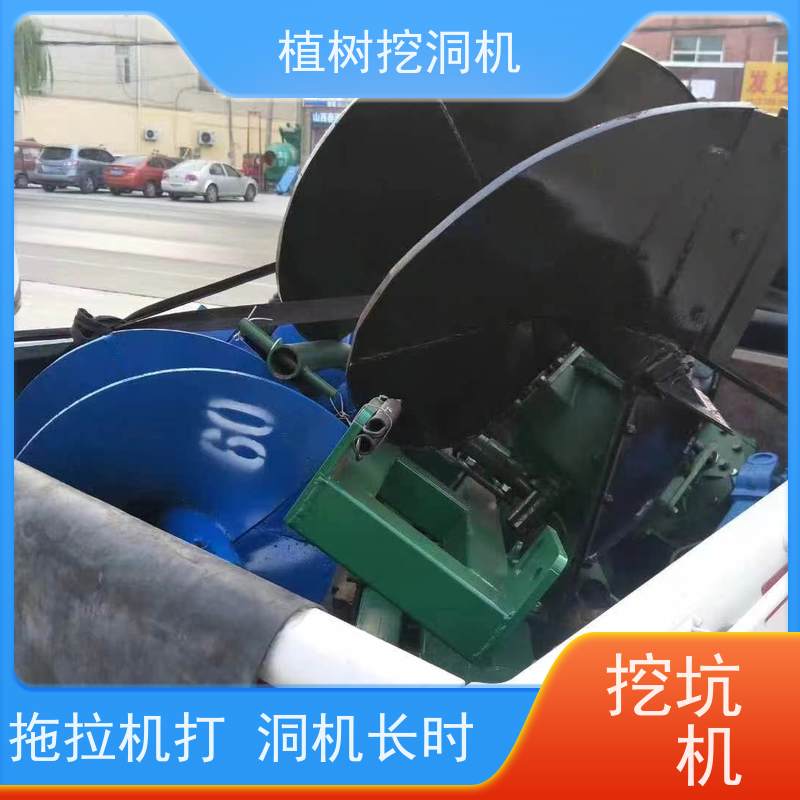 打眼及施肥一体机节省人工 提高效率