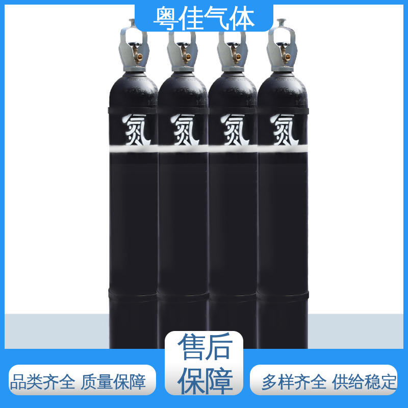 配送上门 色谱仪器载气 40/50升高纯氮气 玻璃制造提升品质 粤佳气体