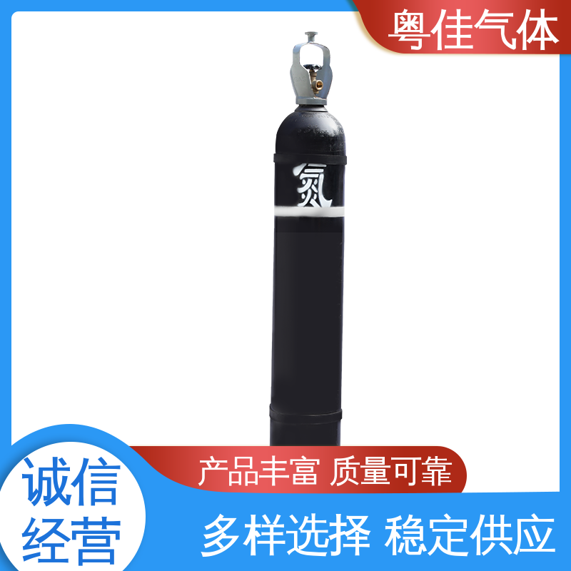 制药工艺保障无菌 色谱仪器载气 可定制 40/50升高纯氮气 粤佳气体