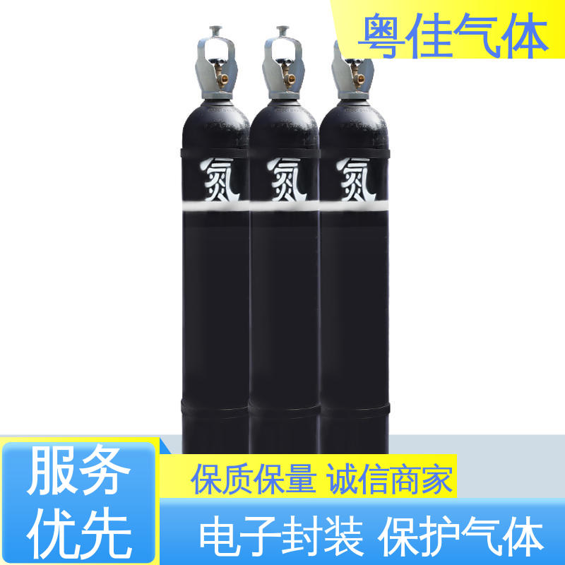 粤佳气体 40/50升高纯氮气 可定制 真空系统填充