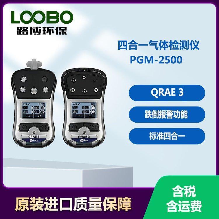美国华瑞 PGM-2500 QRAE3 四合一气体检测仪 无线功能 跌倒报警功能