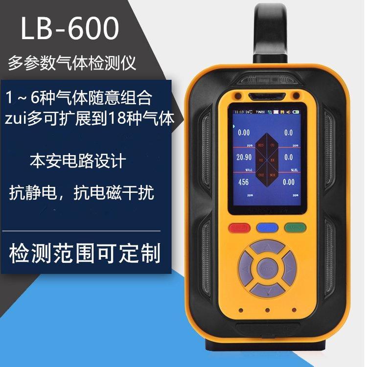 LB-600手提式多参数气体检测仪 内置泵吸式测量 采样距离大于10米