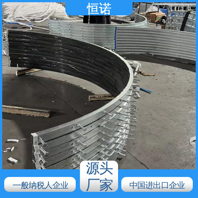 恒诺 地铁弧形槽式预埋件 牢固耐用 生产厂家 可寄样品