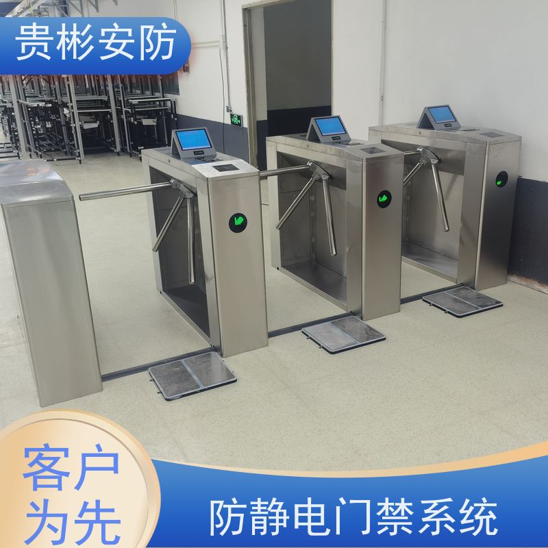 贵彬安防 电子厂车间 消静静电门禁 人行通道闸 支持加工定制