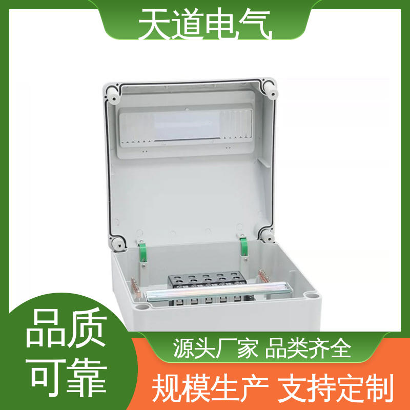 PC/ABS阻燃壳体 防水插座配电箱 安装便捷发货迅速 天道电气