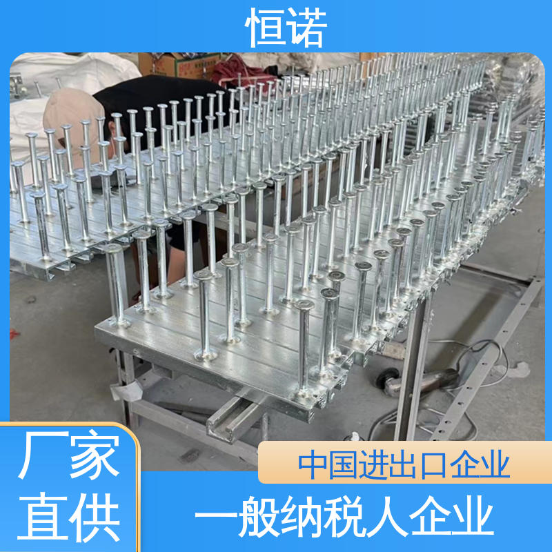恒诺 高强度耐腐蚀 支持定做 热镀锌平齿预埋槽钢