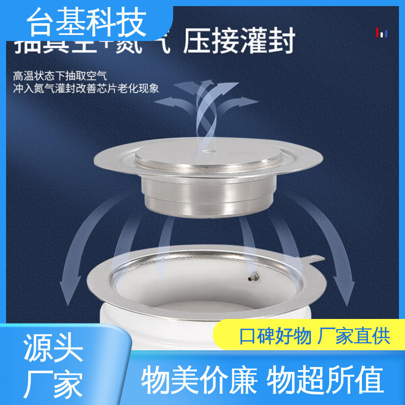 芯片采用玻璃纯化工艺 平板式可控硅 ZP-4000A CTAIJI台基