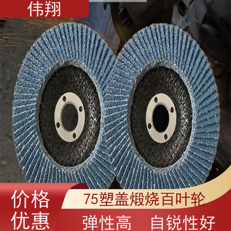 伟翔 100x16不锈钢角磨片 百叶片 品质稳定 磨削力强 全国供应