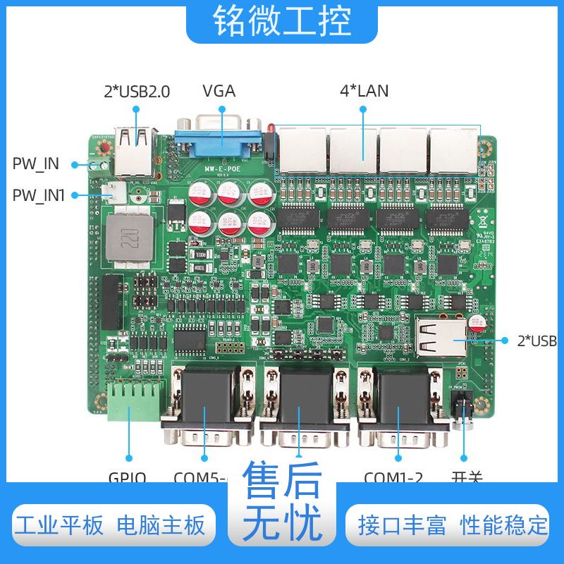 铭微工控 E-11U 3.5寸 10代酷睿主板 一体机耐高温 性能稳定 性价比高