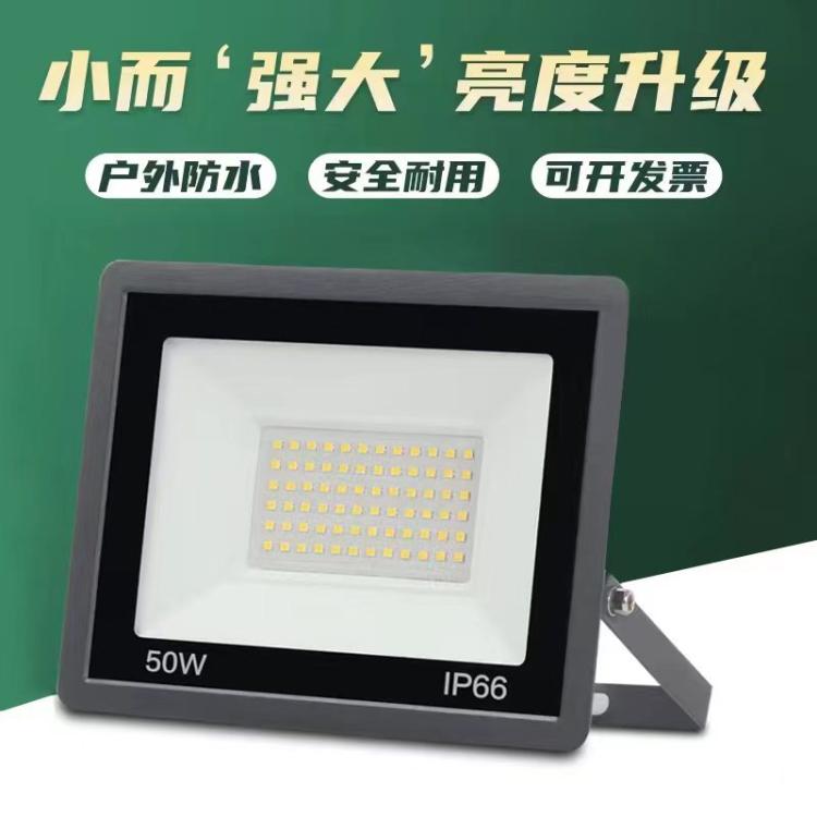 led投光灯户外庭院广告投射泛光灯球场灯广场工地厂房照明灯