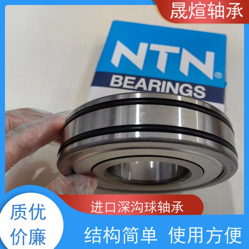 6000-2RS1/C3 日 本进口轴承 高转速 使用方便 具有很好的抗磨损性能