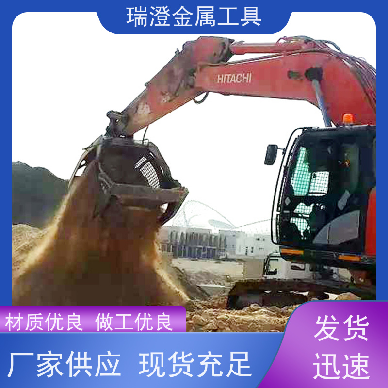 瑞澄挖机属具 矿石筛分 挖掘机滚筒筛 降低成本 严格品控
