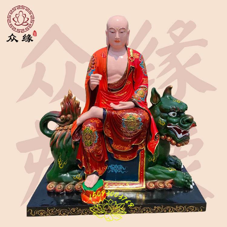 鎏金极彩新中式禅意佛像 菩萨家用供奉 大愿地藏王玄关摆件