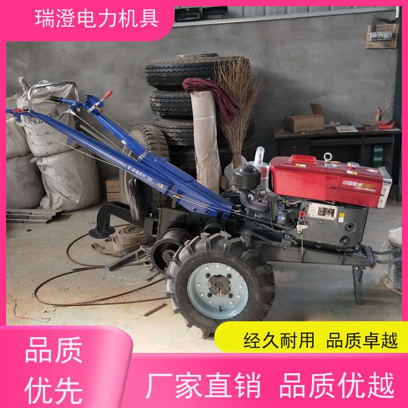 瑞澄金属工具 地线光缆 手扶拖拉机带绞磨 牵引力强 性价比高