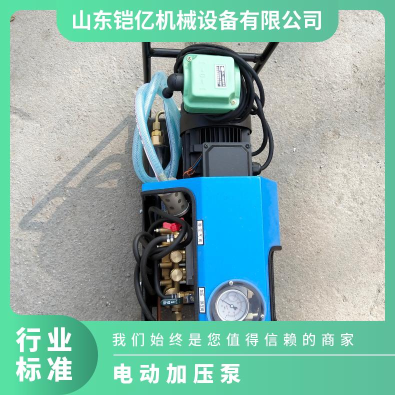 电加热硫化机用电动加压泵 LB-7×水冷却高压柱塞泵
