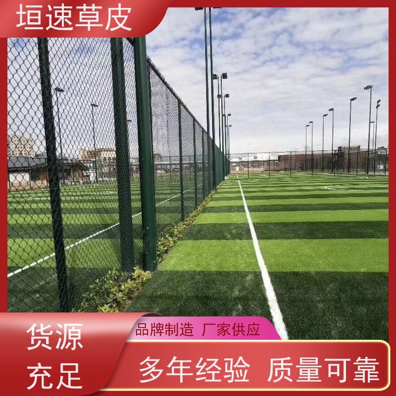 垣速草坪 七人制足球场建造 足球场场地改造舒适度好 人造草网球场