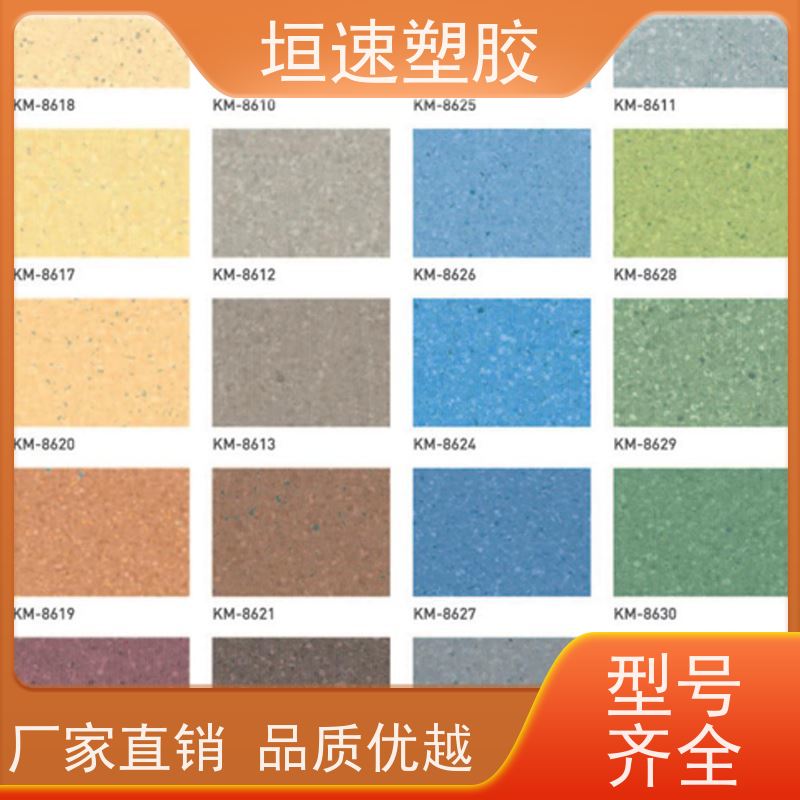 垣速 无锡体育馆塑料地胶 彩色塑胶地板公司 舞蹈房pvc地面地垫