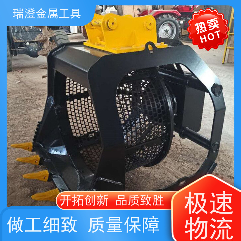 瑞澄挖机属具 矿石筛分 振动滚筒筛 应用范围广 厂家供应