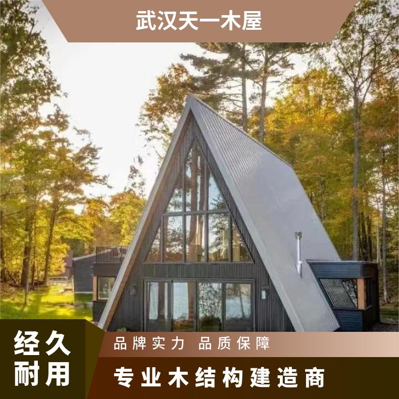 天一木屋三角形木屋别墅TY网红打卡环保节能度假村客栈民宿厂家