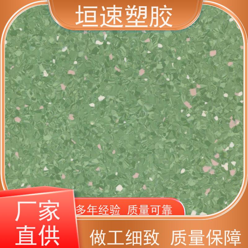 垣速 Pvc卷材地板价格 塑胶运动地胶单价 学校彩色塑胶地板