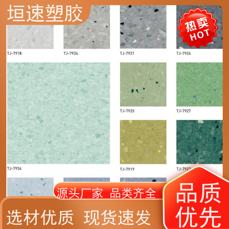垣速 舞蹈房专用塑胶地板 塑胶地板工厂 体育场馆塑胶地板地面材质